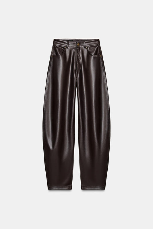 Lola - Balloon Leren Broek