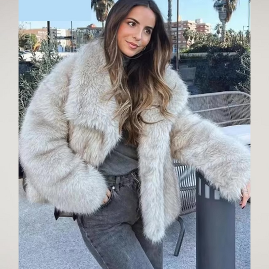Luxe™ Faux Fur Jas voor Dames