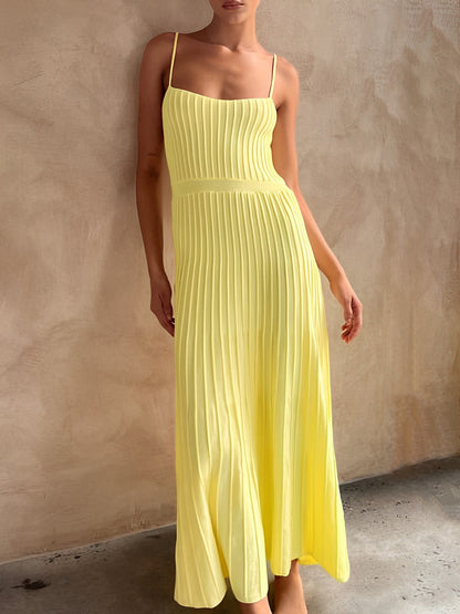 Addison - Rib Midi Sundress