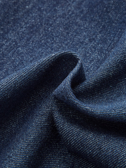 Alessia - Mouwloze knoopjurk met V-hals