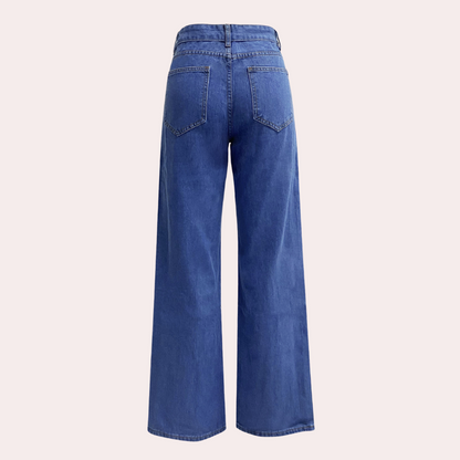Emma | Hoge Taille Rechte Jeans