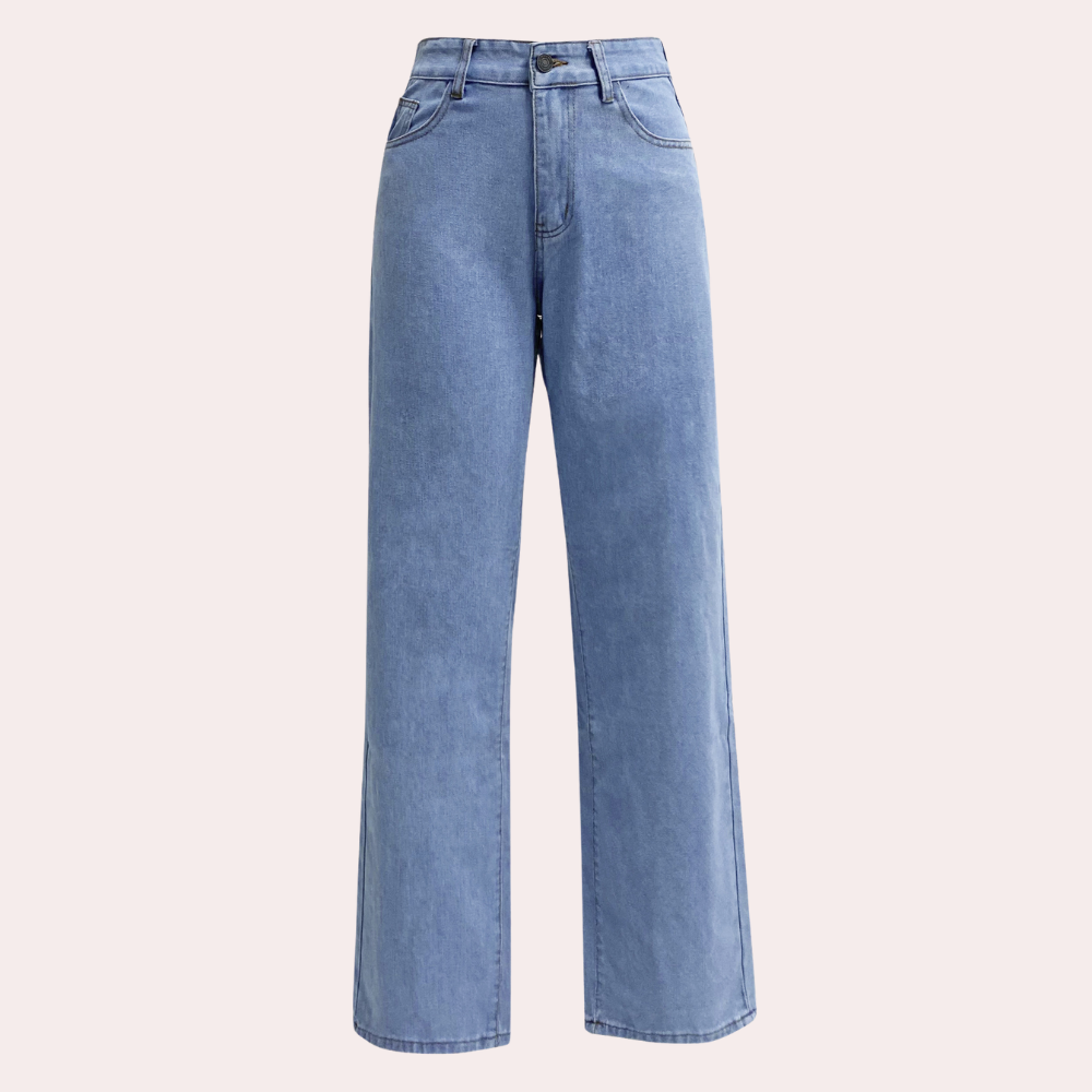 Emma | Hoge Taille Rechte Jeans