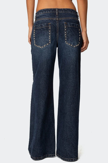 Ediktd - JEANS MET STUDS