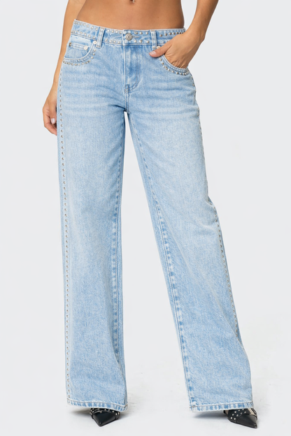 Ediktd - JEANS MET STUDS
